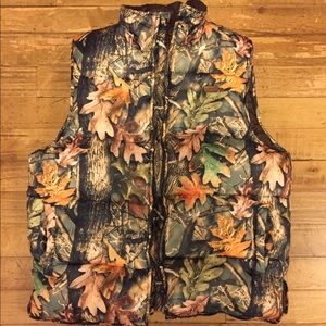 Enyce Camouflage Leaf Print Vest
